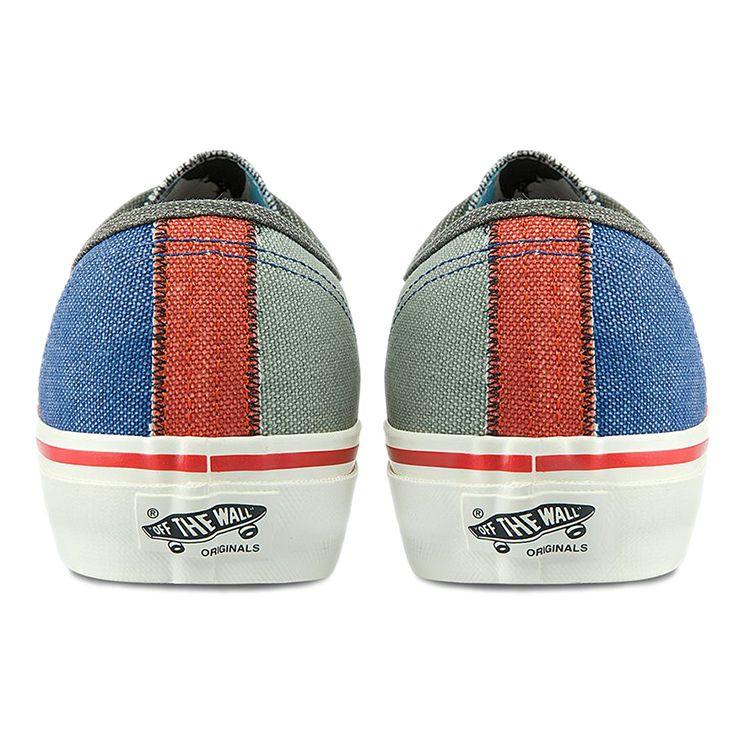 Nigel Cabourn X Vans OG Authentic LX Crazy Navy Mix Unisex Sneakers Multi-Color VN0A4BV99RD