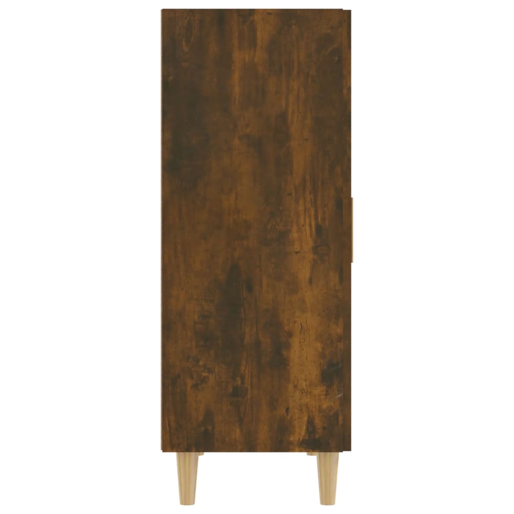 Vidaxl Szafka, Przydymiony Dąb, 70X34X90 Cm, Materiał Drewnopochodny