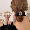 Women's Luxury Gold Rose Pearl Hair Clip