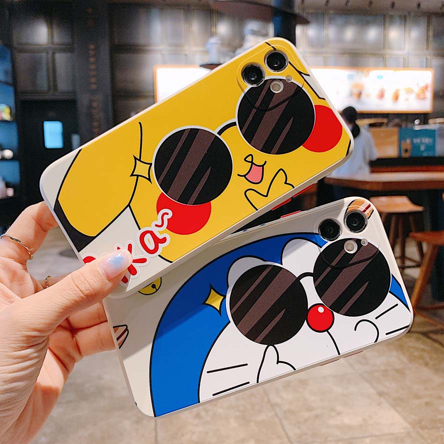 Buy Cartoon Cute Pretty Doraemon and Pikachu Soft Silicone Case