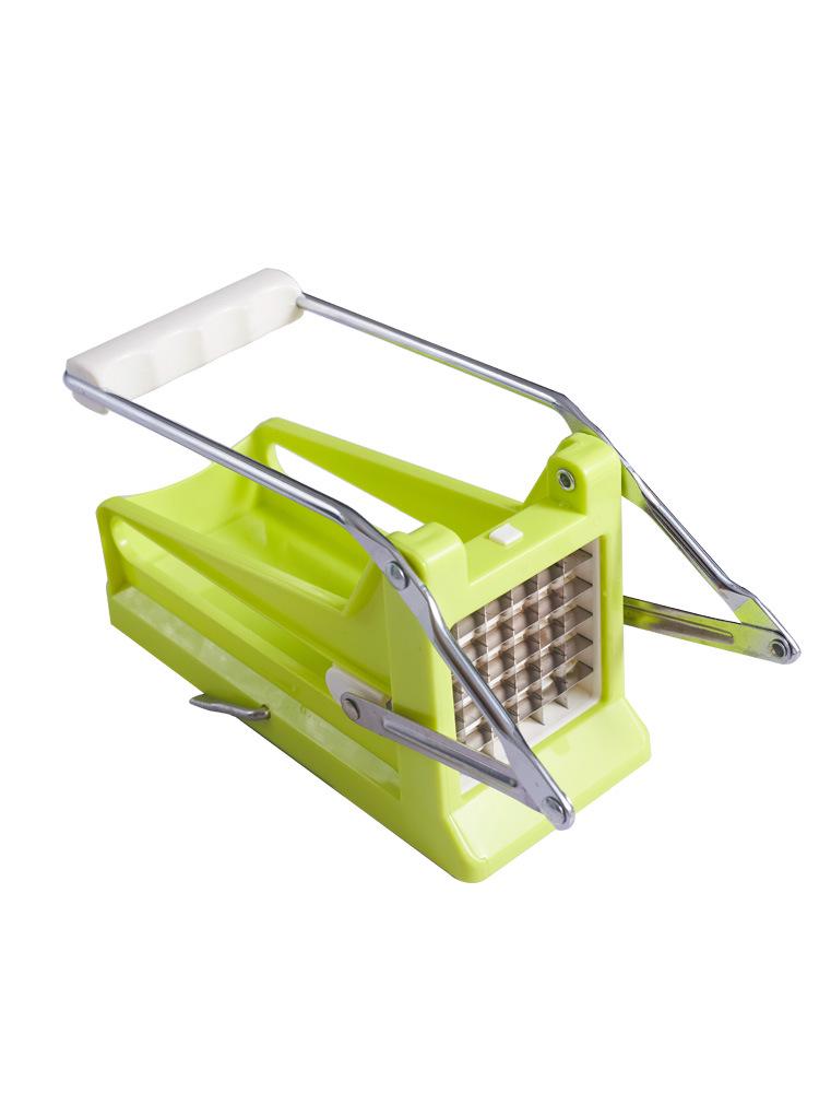 Manual Veggie Slicer: French Fry, Cucumber, Carrot, Potato, and Lettuce Cutter