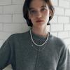 Verte 925 Silver Mini Rizi Necklace  Long Ver. 