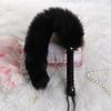 Flirt Spanking Sex Toy For Couples Erotic Leather Spank Whip With Fox Tail Adult Game Fetish Slave Paddle Whip  Bondage Whip