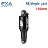 EXA Formato A5 165MM 125mm 150mm 190mm RR1 Re Cámara de Aire Amortiguador Trasero Para Bicicletas de Montaña Amortiguador MTB Ajustable