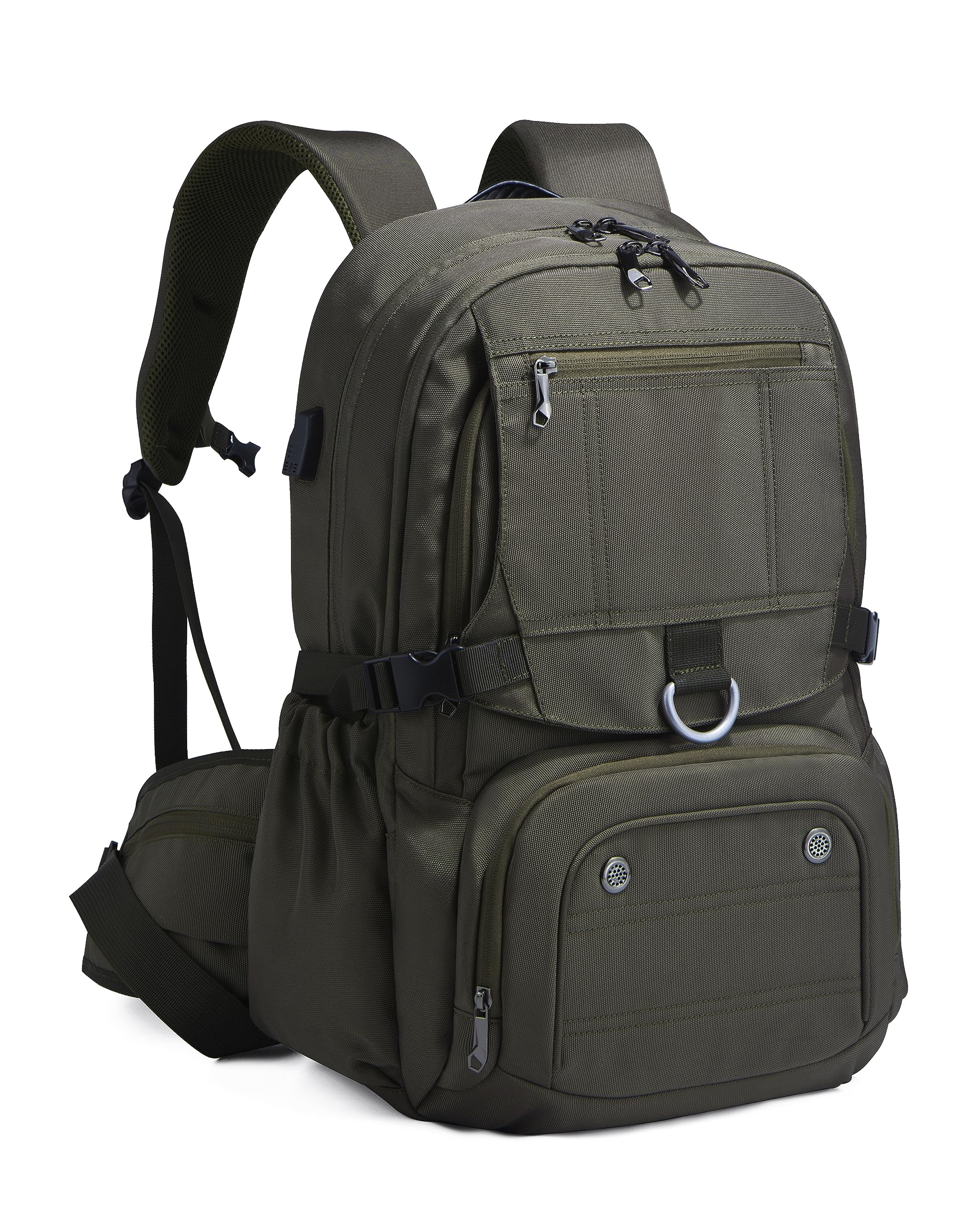 

[JIANGBOMEI] Backpack, Mountaineering Backpack, Leisure Backpack, Backpack, Down Backpack, Large Capacity 40L, Compatible with 17-inch PC,