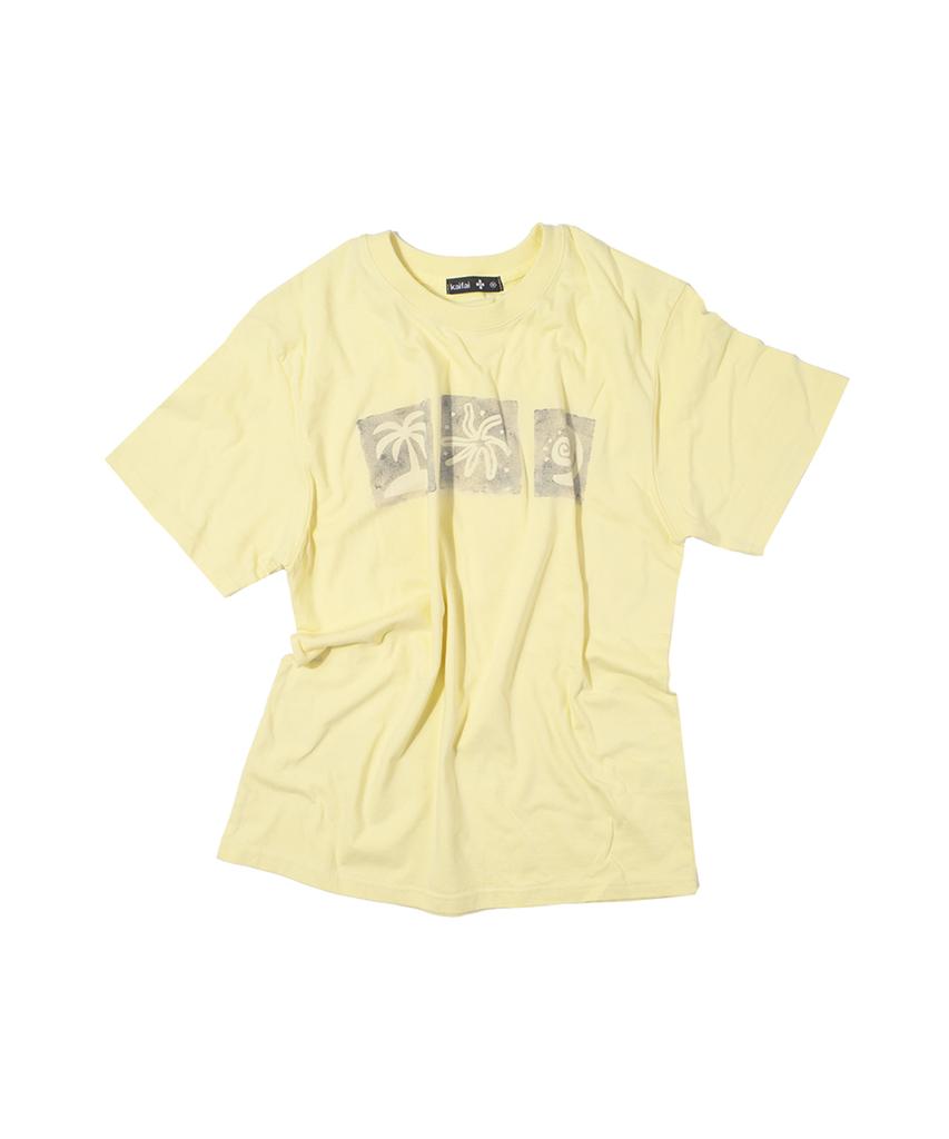KAIFAI Summer Rhythm Short Sleeve T-Shirt (Lemon) K26Qb239