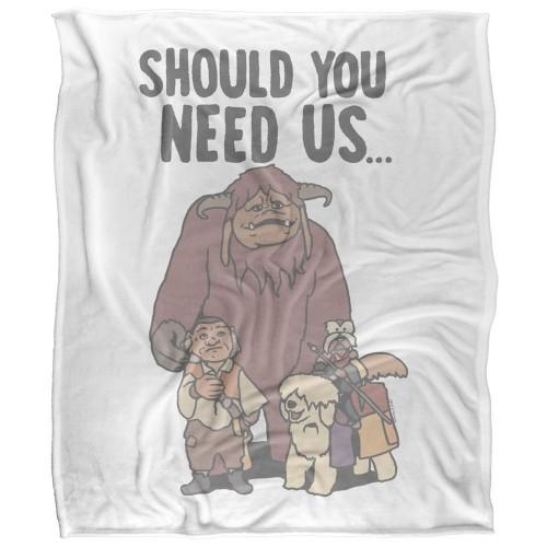 Labyrinth Should You Need Us Silky Supersoft Blanket