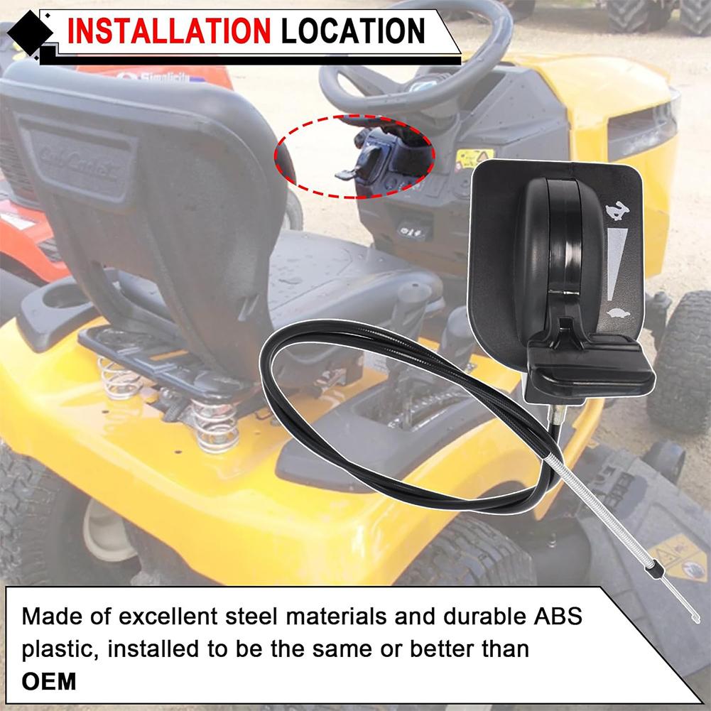 Lawn Tractor Throttle Control Cable OE 946-05098C Replace 946-05098A 946-05098B 746-05098A for Cub Cadet XT2-GX54 XT2-LX42 LX46