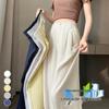 Spring/Summer 2026 Women's Tencel Linen High-Waisted Wide-Leg Ice Silk Pants