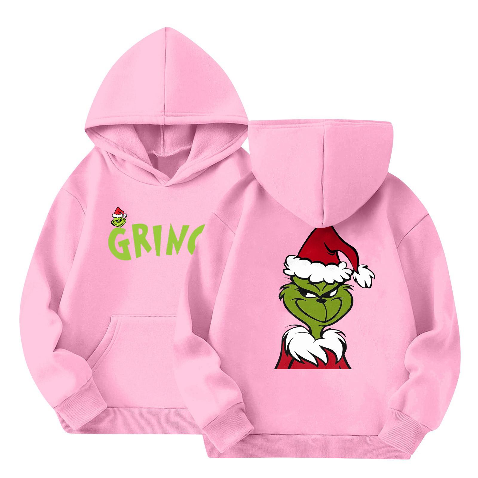 

Милі Худі Для Підлітків, Дитячі Трендові Препі Толстовки з Капюшоном, Оверсайз Сорочки з Довгим Рукавом, Одяг Для Дітей 110 рожевий