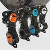 Bike Flashlight Stand 360°Rotatable Bicycles Light Brackets Torches Clip Adjusted Bicycles Front Torches Mount Enduring