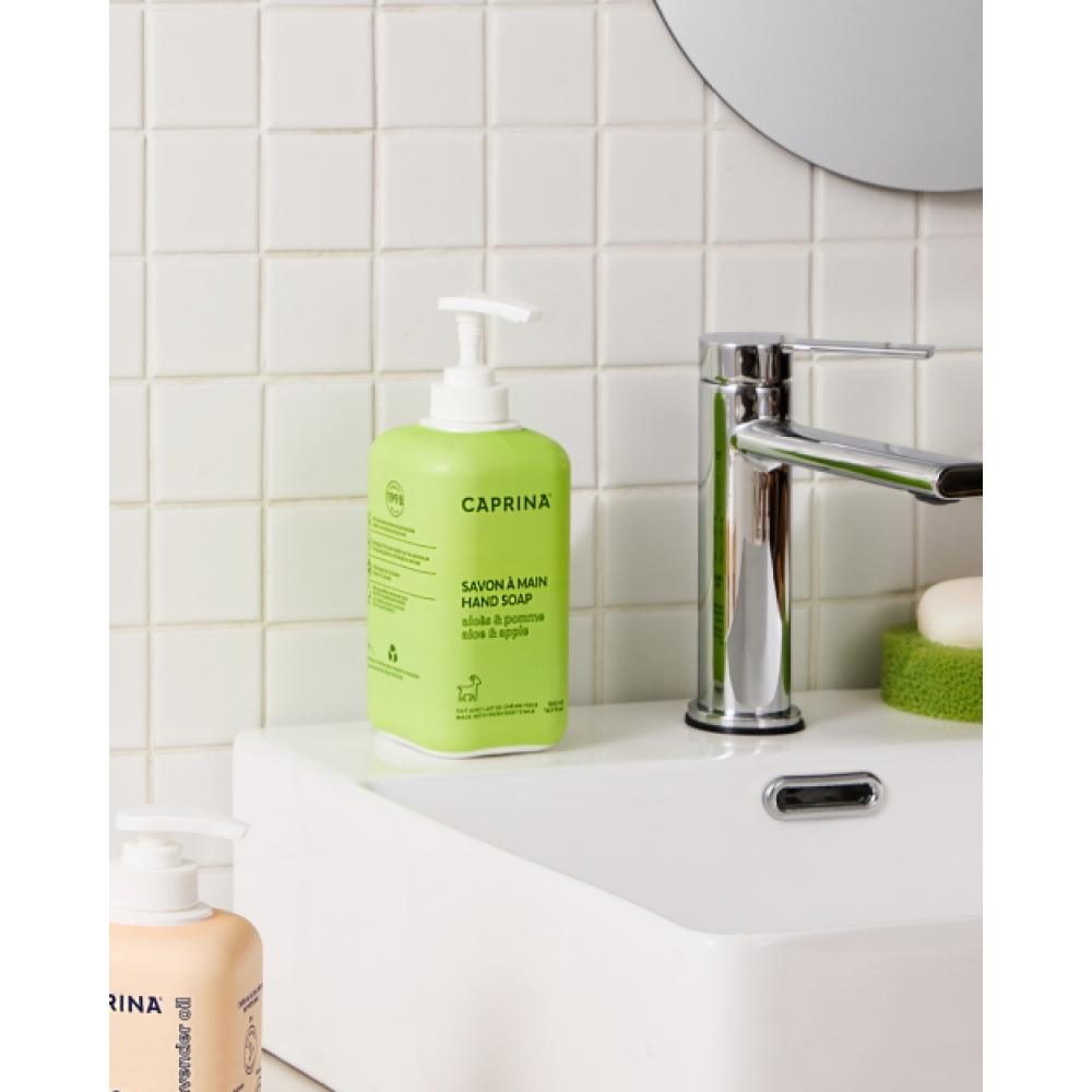 Caprina Fresh Goat Milk Liquid Hand Soap 500ml Aloe   Apple Fragrance NONE