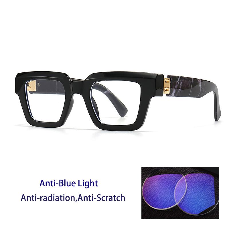 

Design Retro Reading Glasses for Man and ladies Fashion Luxury Legs Large Size Square Presbyopic Eyewear Dioptric 0 to +6.0 0
