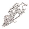 8 Speed Bike Chain Steel Fast Installation Silver Silent Accurate Shifting Mountain Bike Chain for 8 Speed Bicycles