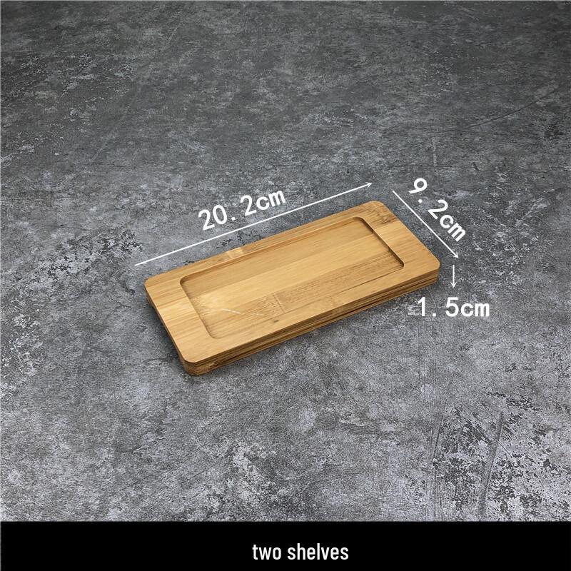 QianXing Japanese Style Divided Bamboo Serving Platters & Trays