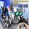Special Effects Remote Control Mechanical Dog Gesture Sensing Lighting Music Eight Wheel Swing Arm Electronic Pet Children'S Toy