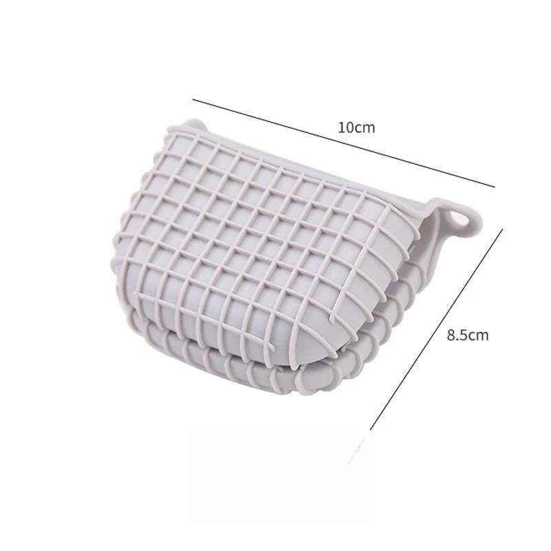 2pcs Non Slip Heat Resistant BBQ Gloves Silicone Oven Mitts for Grilling Baking Cooking Kitchen Accessories Household Product