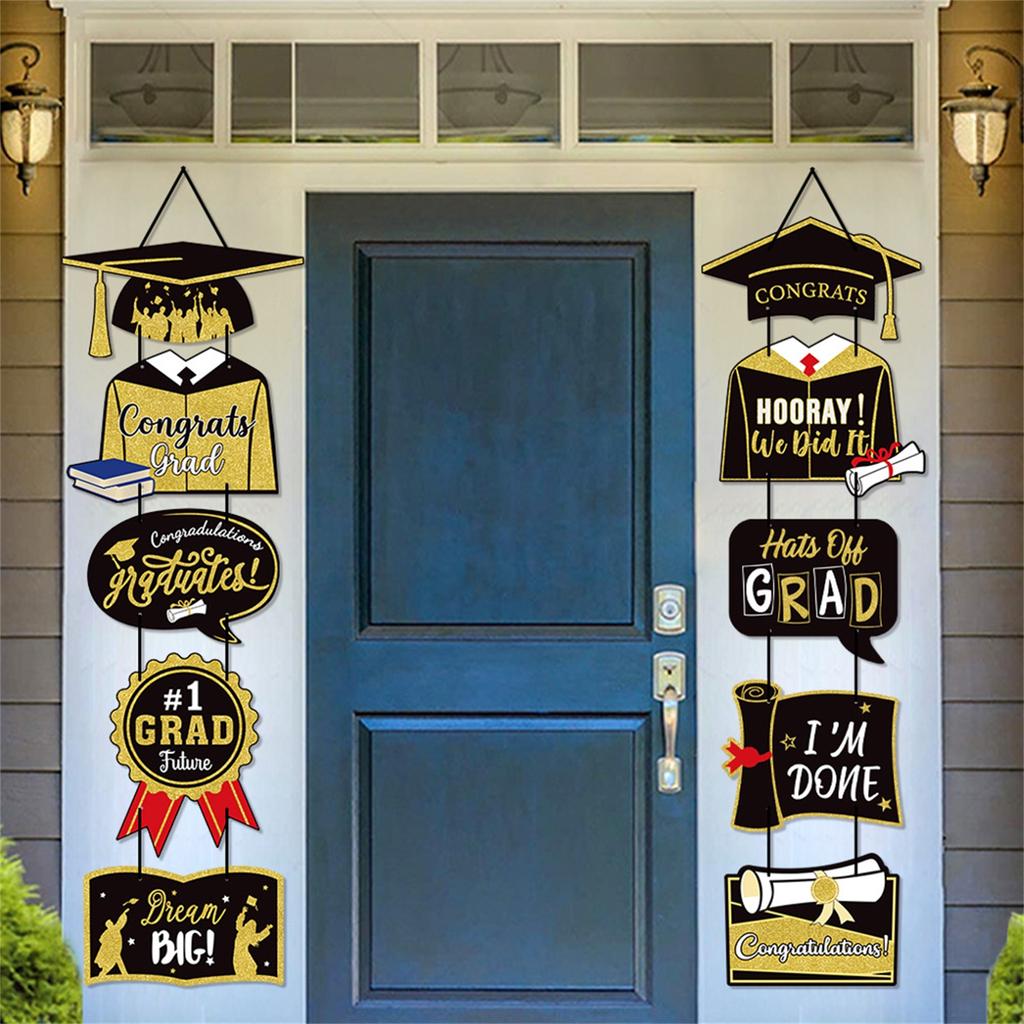 Graduation Party Decoration Door Hanging Graduation Classmates Gathering Door Decoration Hanging Decoration