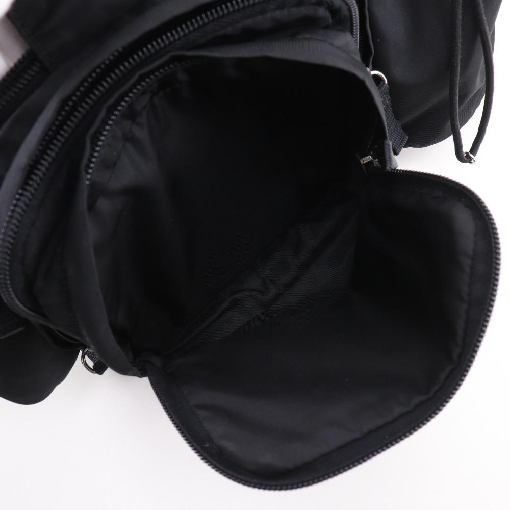 PRADA body bag Waist bag VA0056 black Nylon unisex Used