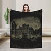 Leon The Chad Kennedy  Resident Evil Requiem Flannel Blanket Winter  Super Soft Throw Blanket for Bedspread Sofa Bed Cover