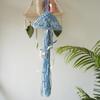 Nordic Handmade Cotton Rope Jellyfish Hanging Ornament for Children's Room or Bedroom