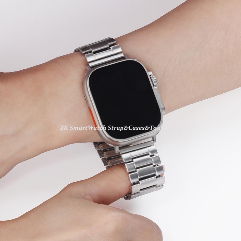 Elastic Stainless Steel Watch Straps 22mm for Seiko for Huawei for Omega Stretch Elastic Metal Watch Band for Men Women Bracelet
