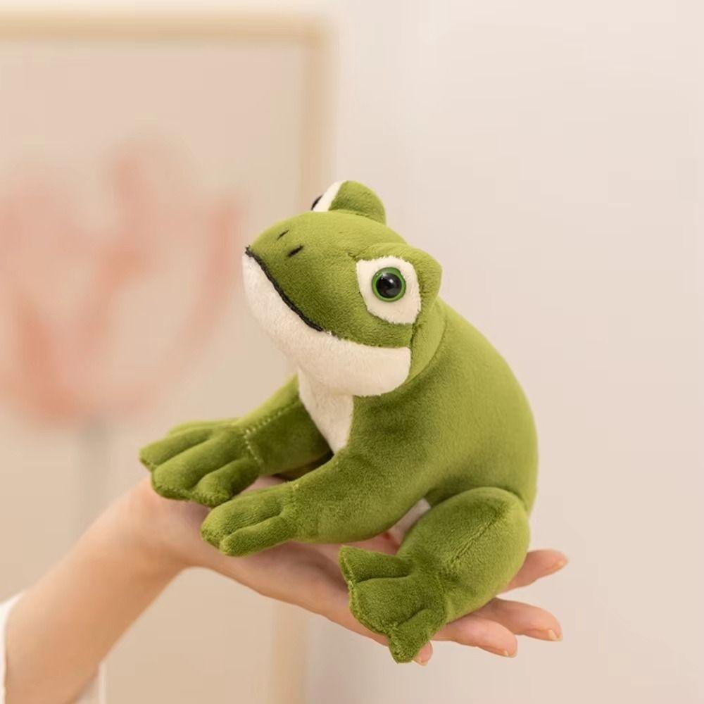 PP Cotton Mini Frog Plush Doll Collection Cartoon Frog Stuffed Toy  Kids Birthday