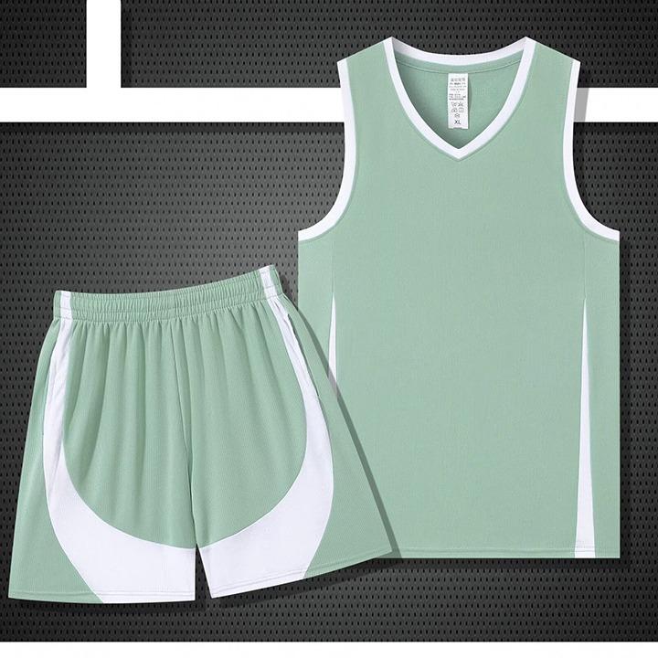 Basketbal Jersey Set Mannen Zomer College Wedstrijd Sport Training Team Basketbal Jersey Bal Jersey Volwassen Bedrukking