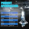 Car H7 Led Headlight Bulb High Power Car Lights Super Bright Car Fog Light Bulbs Auto High Low Beam 6000K White Led Light 12/24V