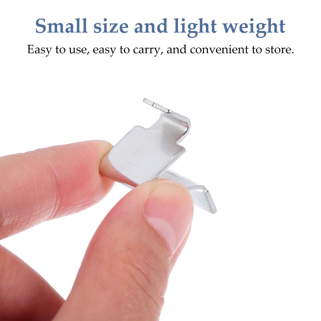 10pcs Heavy Duty Metal Cabinet Shelf Clips Durable Metal File Cabinet Shelf Clips Shelving Supports Cabinet Partition board snap