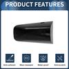 Front Left Door Handle Cover for Land Rover Range Rover 2011-2019 No.LR048299 ABS Black, 1 Pc
