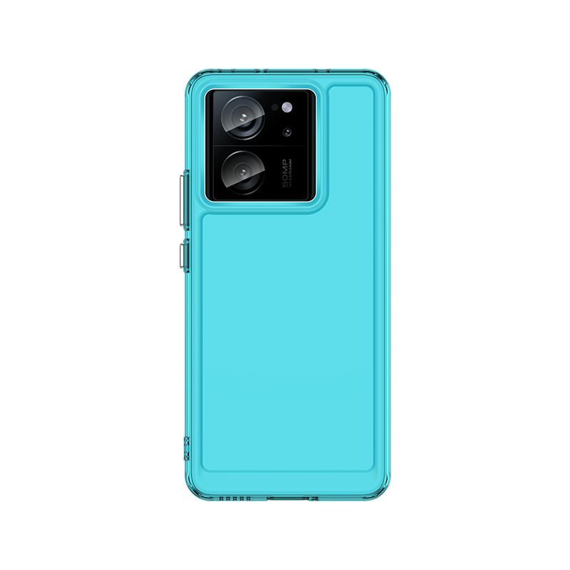 For Xiaomi 13T Pro Case Transparent Candy Silicone TPU Shockproof Cover Xiaomi 13T Pro Case Phone Protector Cover Xiaomi 13T Pro