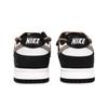 Nike Dunk Black White, Deconstruction Love Letter Leather Abrasion Resistant Slip Resistant Low top Skateboard Shoes HF5441-100(Team887-)