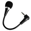 Wired Stereo Audio High Quality Mobile Phone for Laptop PC Small Computer Desktop Black Plug Mic Microphone Mini