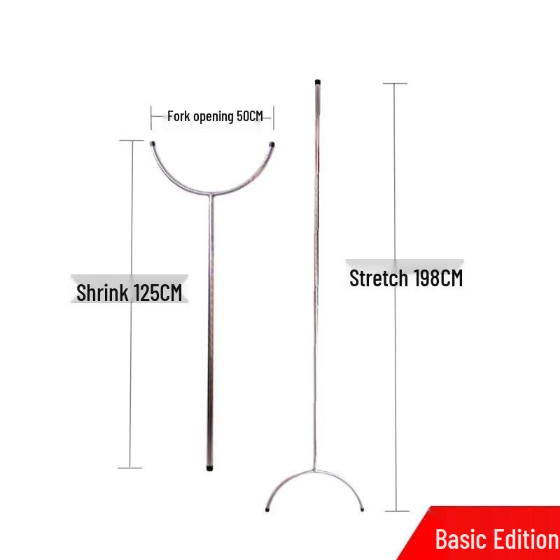 Retractable Stainless Steel Anti-Riot Fork