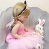 Original 55cm Reborn Baby Toddler Doll Full Silicone Body Vinyl Toy For Girl Princess Bebe Accompanying Toy Christmas Gift