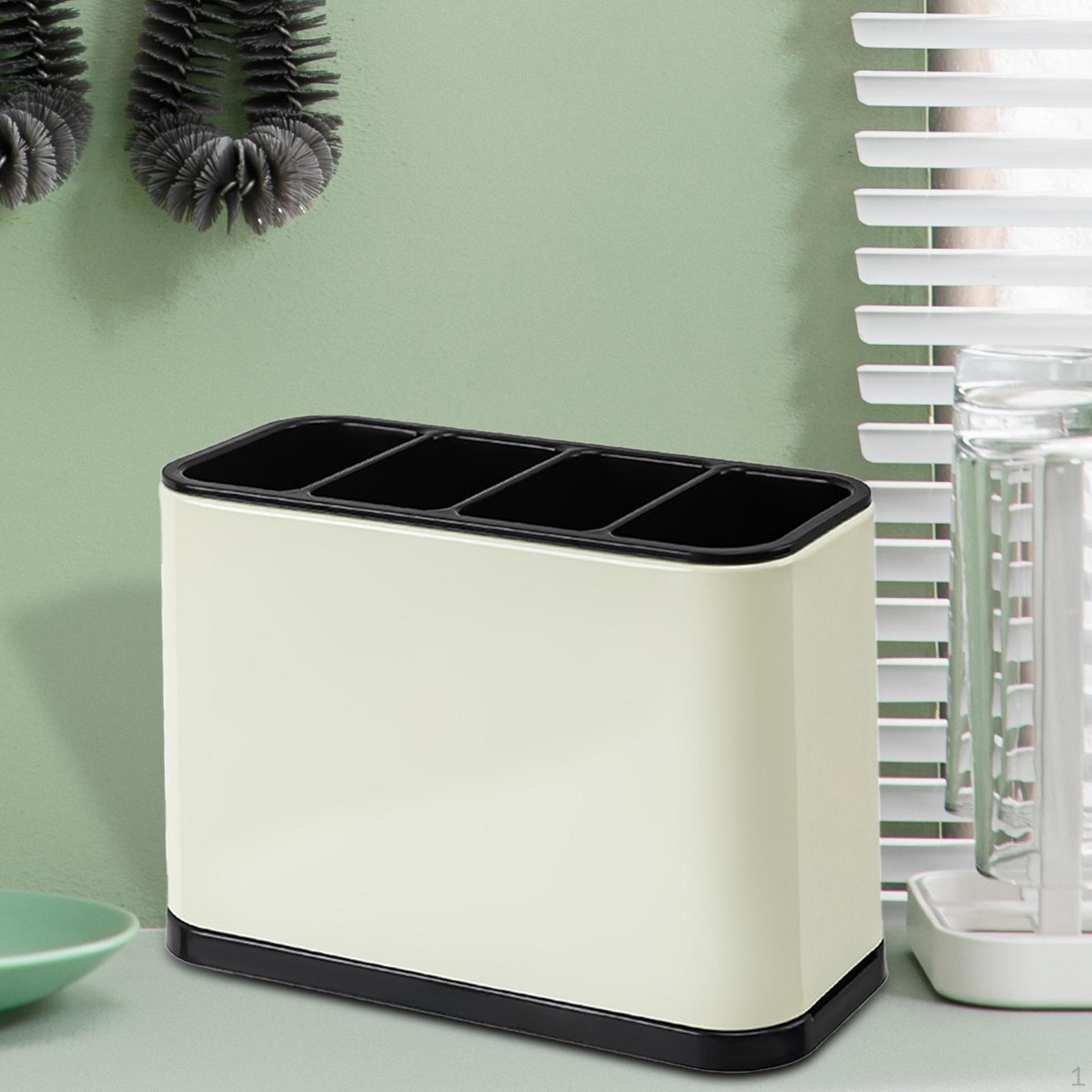 

Держатель для кухонных принадлежностей Кухонная посуда Многоцелевой органайзер для столового серебра Ложка Палочка для еды rectangle