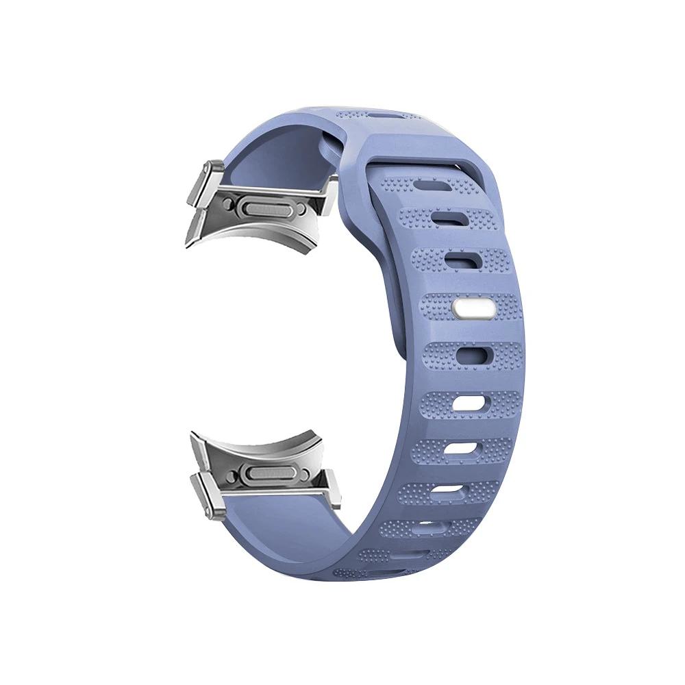 Classic Silicone Strap for Samsung Galaxy Watch 6/5/4 40mm 44mm 5Pro 45mm No Gaps Sport Band Galaxy Watch 6/4 Classic 43 47mm 42 46mm