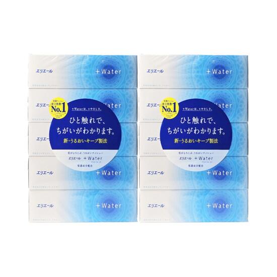 Elleair Premium Japan Plus Water Tissue Moisturizing Tissue 180 Sheets 5 Packs