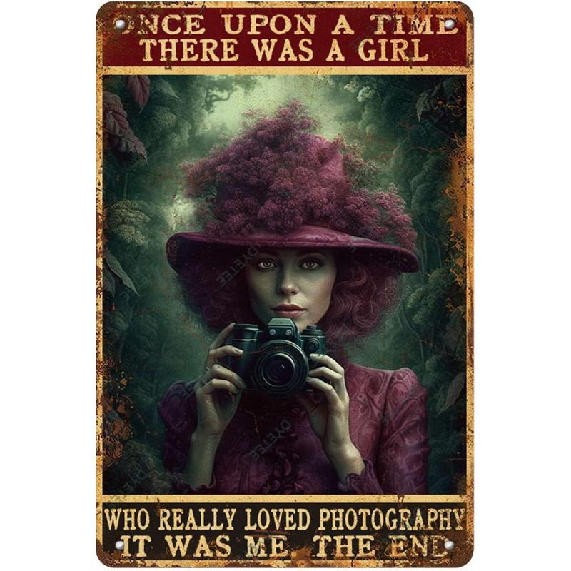 Vintage MetL Tin Signs Funny In A World Full of Roses Be A Sunflower Poster Tin Signs  Decoration for Home Cafe Bars Wall Decor