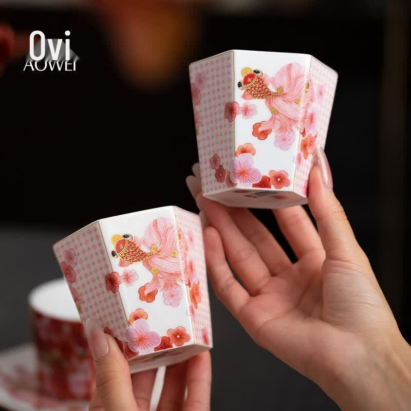 Jingdezhen Ceramic Light Luxury Stoneware Mug