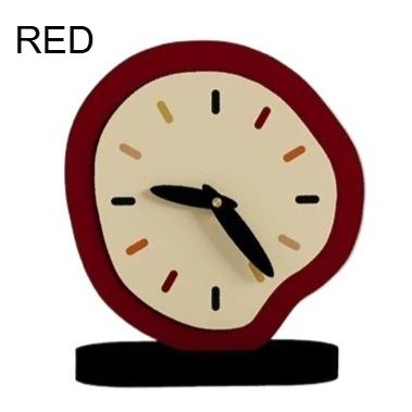 Desktop Clock Cream Style Table Silent Clock Ornament Living Room Decorations Desk Clock Modern Design Home Counter Tops Decor
