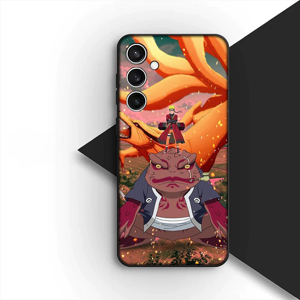 Soft Cover for Samsung Galaxy S20 S22 S21 FE Ultra Plus A07 A17 A15 A16 A25 A57 A37 Casing Phone Case Narutos Jiraiya