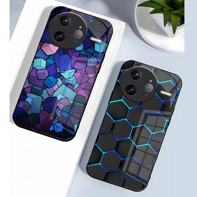 Shockproof Case For Xiaomi Poco F7 Pro F7 Ultra Protective Cover Tempered Glass Phone Back Case Coque Fundas Capa Hard PC Shell