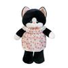 Cat Floral Dress Plush Toy Cartoon Animal Stuffed Doll Decoration Gift Birthday