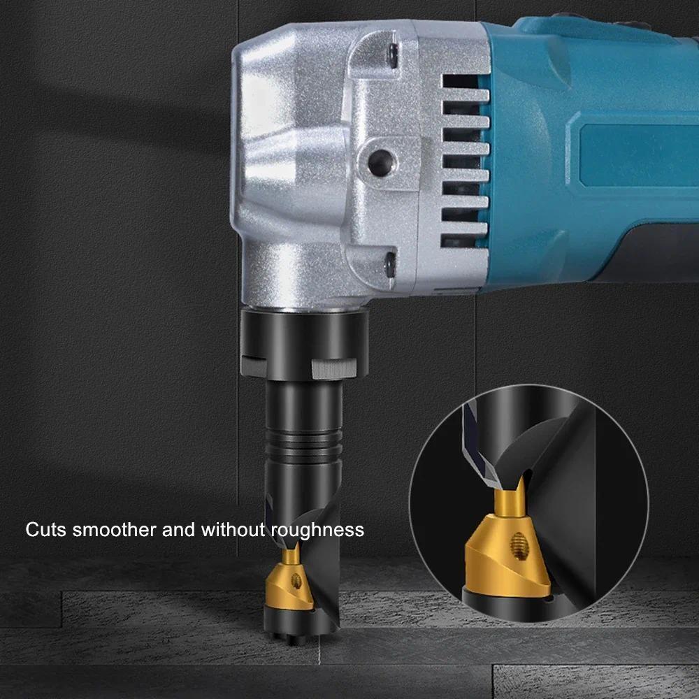 1280W Portable Electric Punching Shear Stainless Steel Plate Aluminum Plate Cutting Device Brushless Electric Iron Scissors