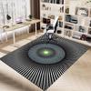 1PC Circle Lines Extra Large Non Slip Floor carpet, Office, family, bedroom, Studio   Large Area Rug Indoor Rugs, , Vibrant Colors