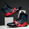 High Top Big Size 47 46 Men's Women's Boxing Shoes Sanda Shoes Combat Training Squat Wrestling Competition Boots