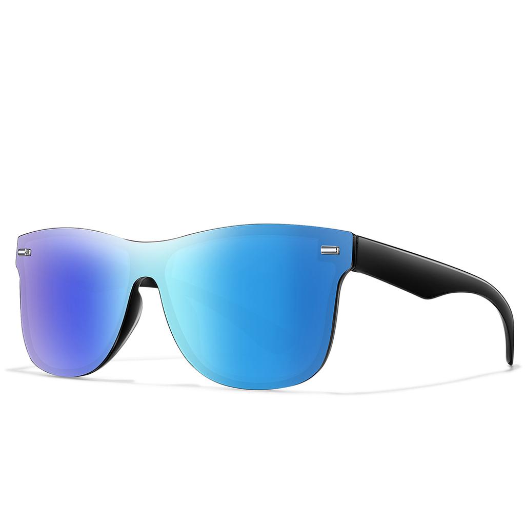 Unisex Fashion Windproof Square Sunglasses UV400 over Size Classic Shades for Outdoor Bicycle Goggles Driving Hiking Camping
