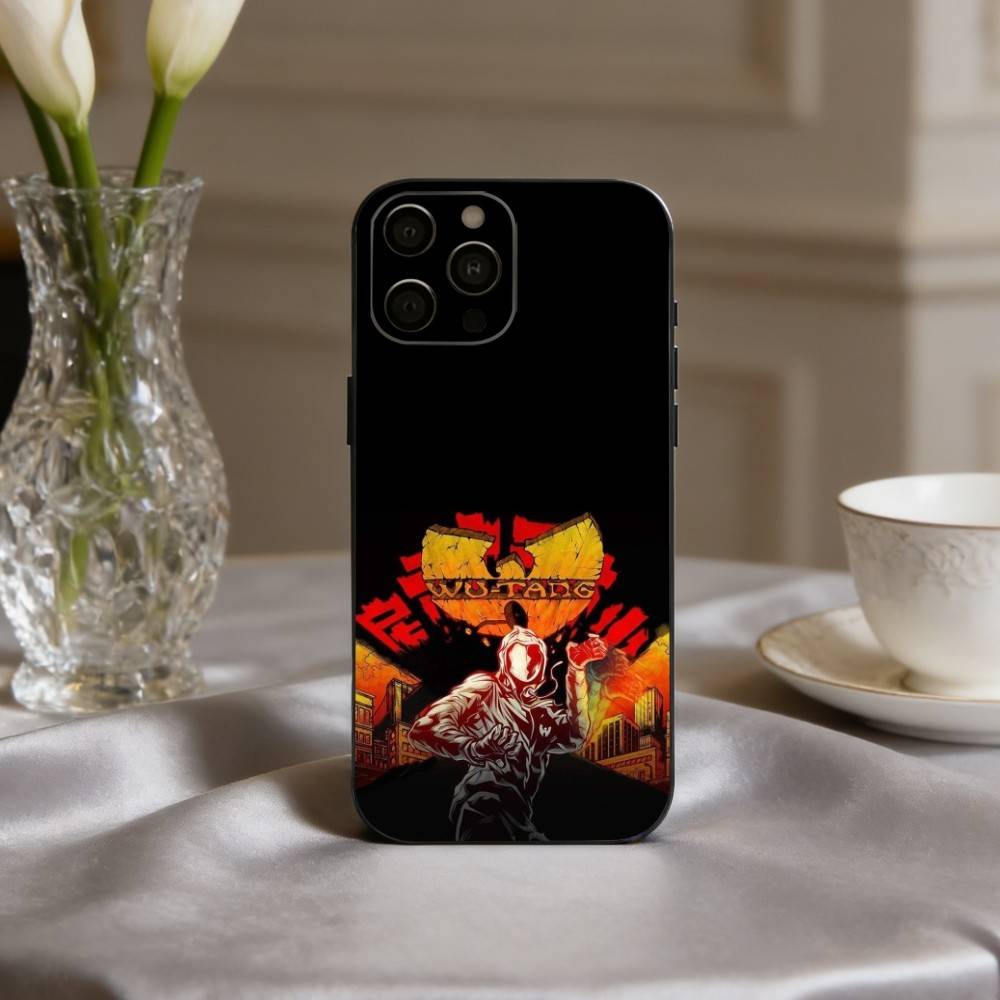 Wu-Tang Wu T-Tang C-Clan Ultra  Phone Case For iPhone 17,16,15,14,13,12,11 Plus,Pro Max,XS,Soft Silicone Black Cover